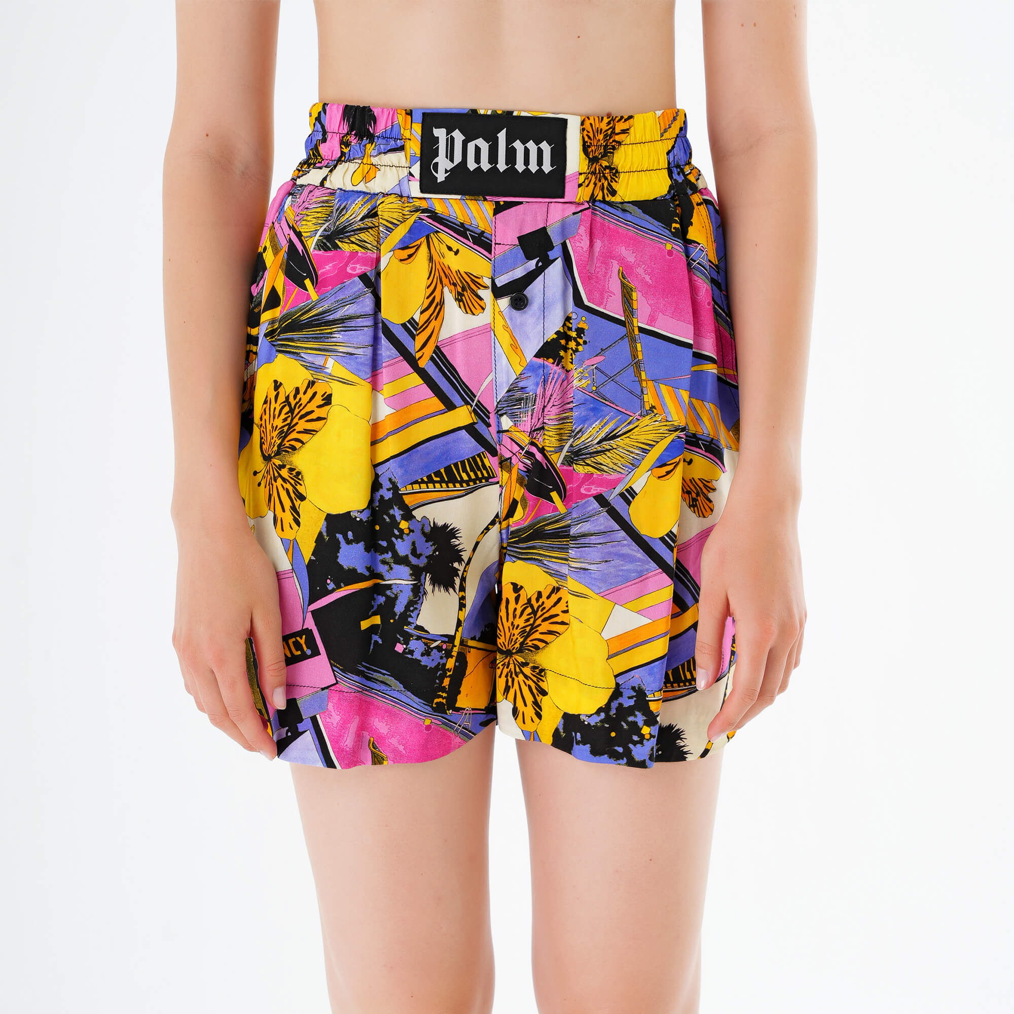 Palm Angels - Printed Bowling Shorts S